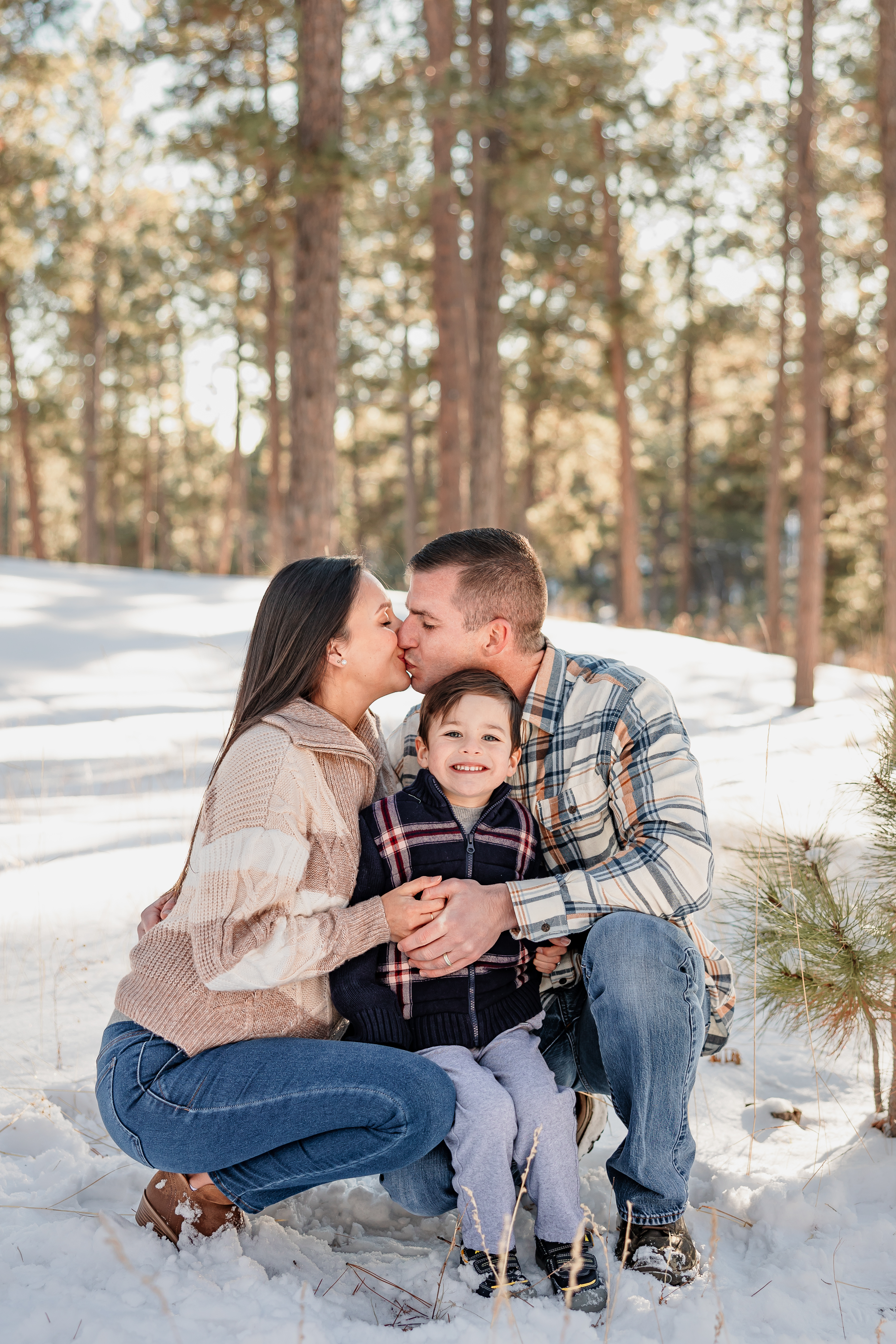 Family photoshoot in Colorado Springs, CO