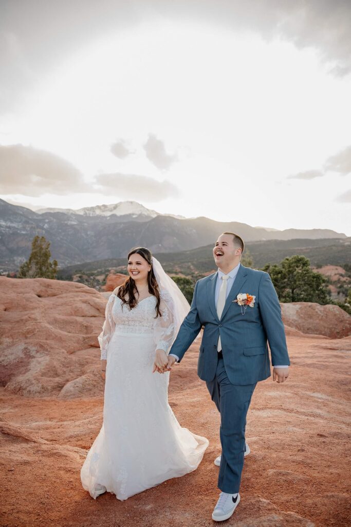 just eloped at garden of the gods